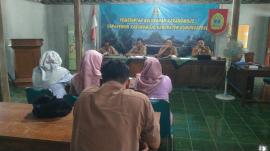 PEMBEKALAN PANITIA PENGISIAN PAMONG KALURAHAN KARANGMOJO